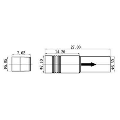 Hidraulički sigurnosni ventil od 10 mm